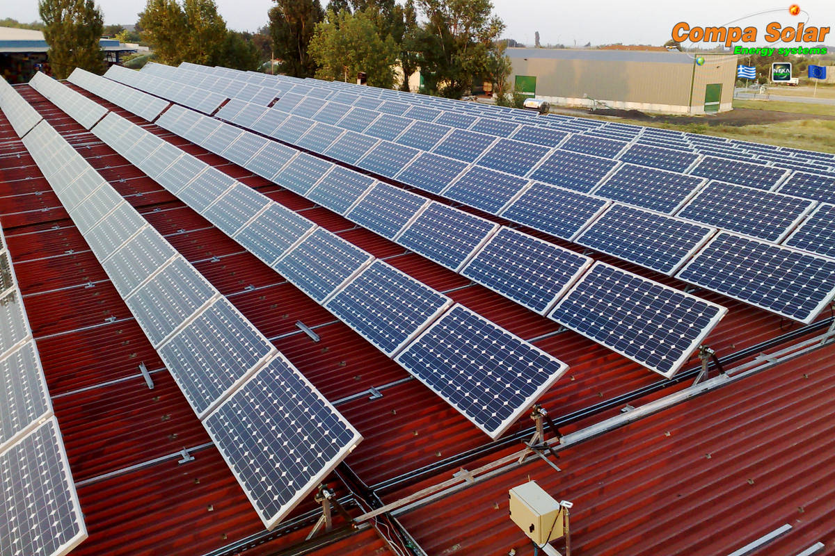 Φωτοβολταϊκό Έργο 100kWp σε Trackers Βιομηχανικής Στέγης ΗΛΙΑΔΗΣ ΑΒΕΕ Φωτοβολταϊκό Έργο 100kWp σε Trackers Βιομηχανικής Στέγης ΗΛΙΑΔΗΣ ΑΕΒΕ