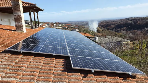Φωτοβολταϊκό Έργο σε Στέγη Σπιτιού με ισχύ 10kWp