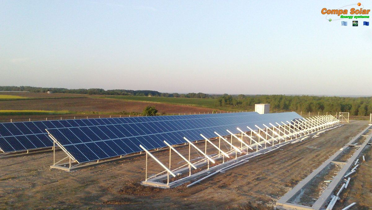 Φωτοβολταϊκό Πάρκο 100kWp σε Αγρό της Εταιρίας INNOVATION SA