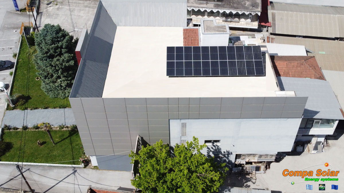 Φωτοβολταϊκό Έργο 11kWp σε Βιομηχανική Στέγη της Εταιρίας ΠΑΠΑΓΕΩΡΓΙΟΥ Ο.Ε.